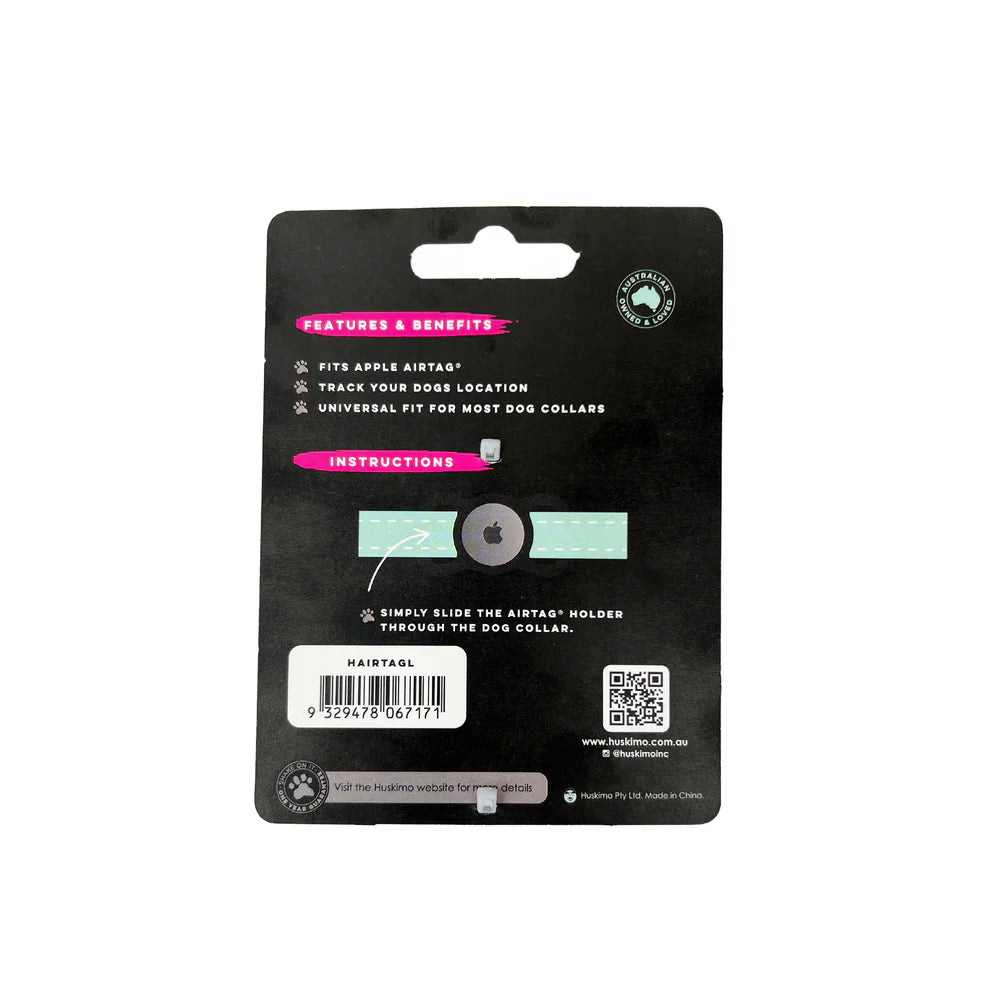 Huskimo Dog Airtag Holder Small