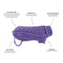 Huskimo Dog Jumper French Knit Lavender