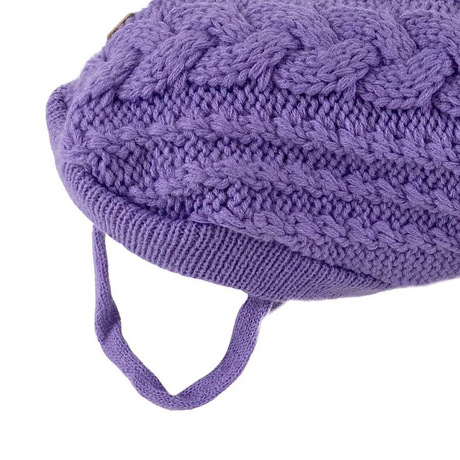 Huskimo Dog Jumper French Knit Lavender