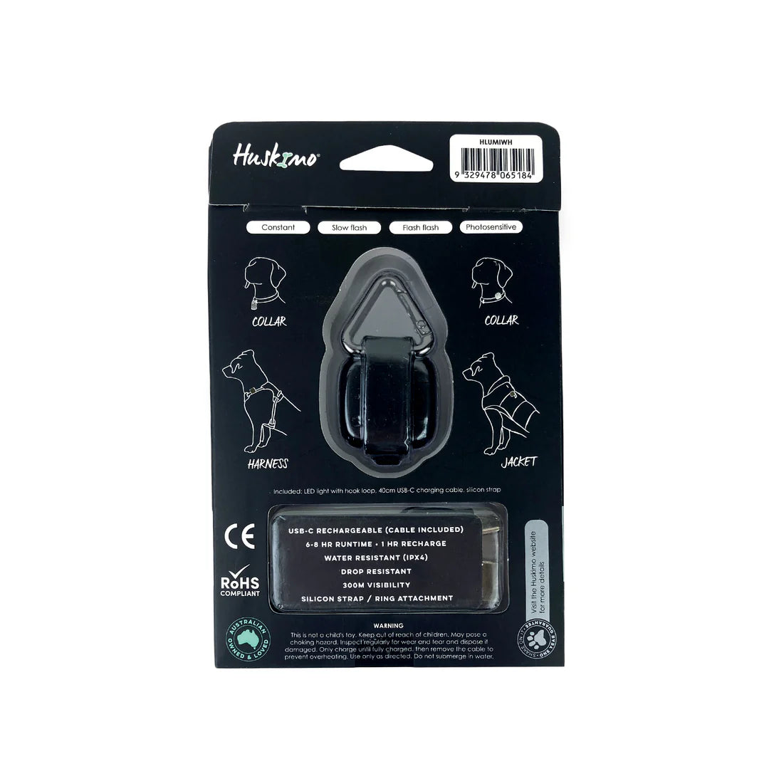 Huskimo Dog Luminasafe White