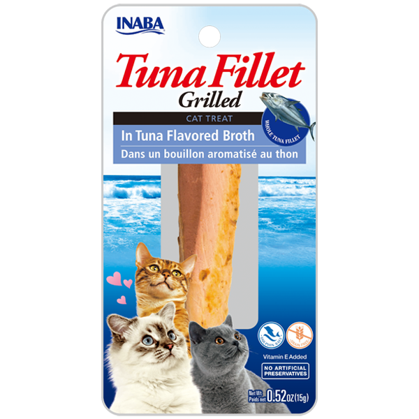 INABA Grilled Tuna Fillet in Tuna Flavored Broth