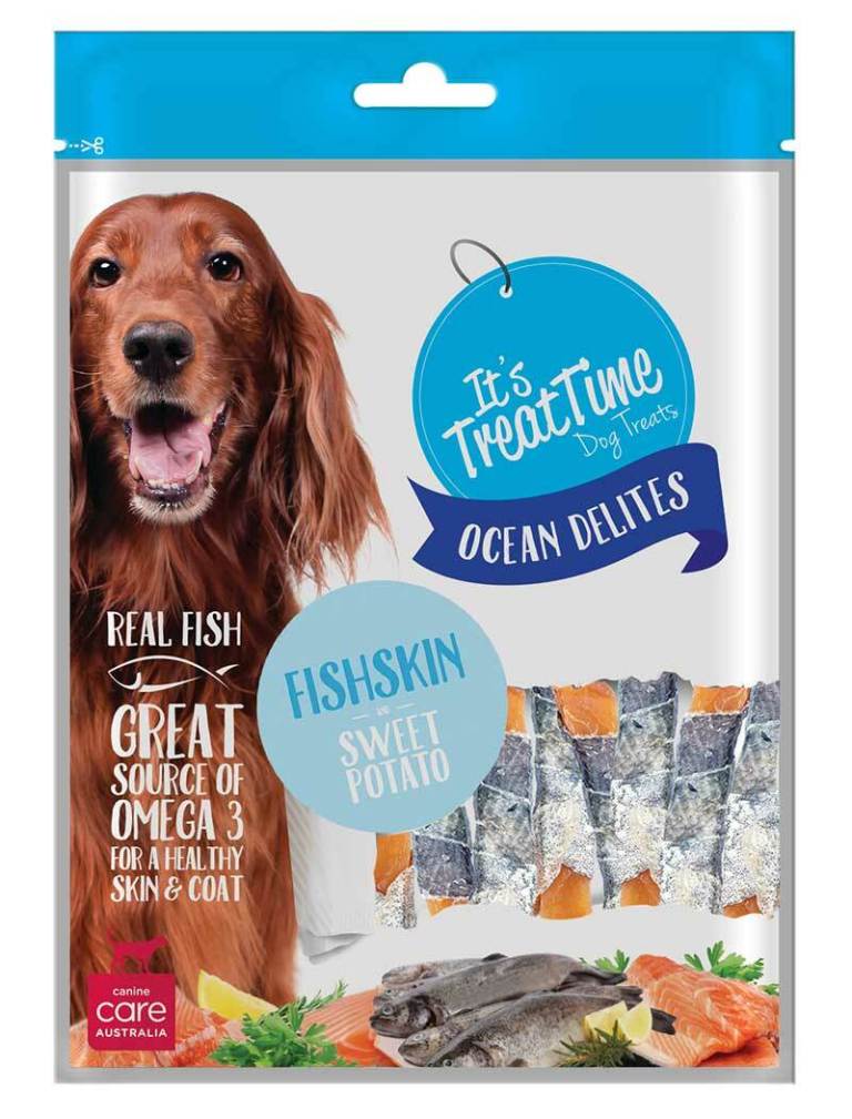 It's Treat Time Doggy Christmas Stocking