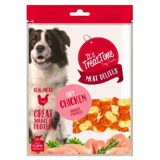 It's Treat Time Doggy Christmas Stocking