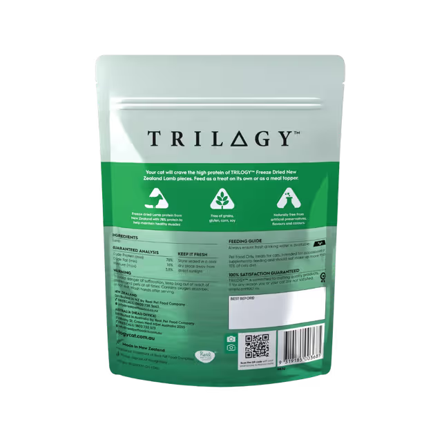 Trilogy Freeze Dried Lamb