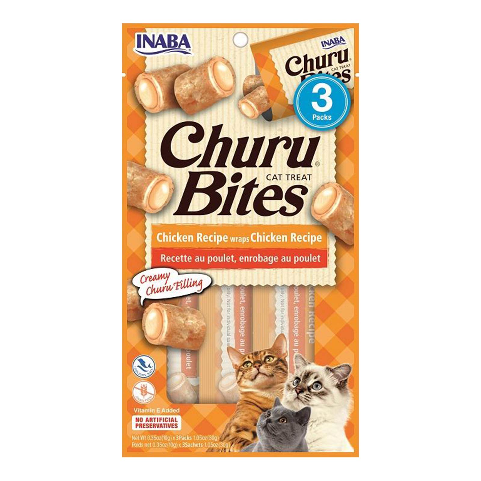 INABA Churu Bites Chicken Recipe wraps Chicken Recipe