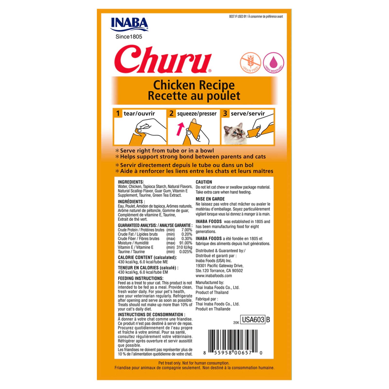 INABA Churu Chicken Recipe