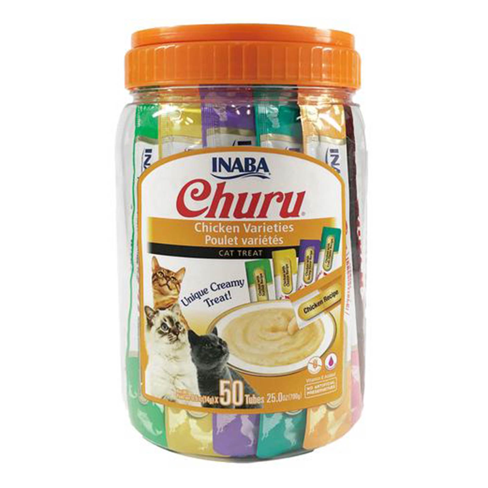 INABA Churu Chicken Varieties 50 Tubes