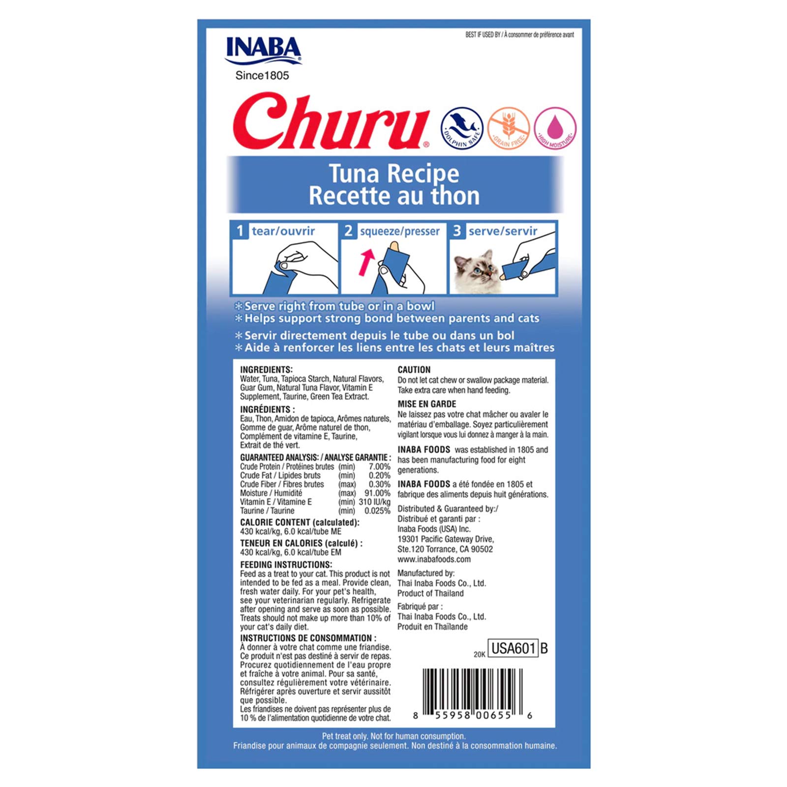 INABA Churu Tuna Recipe