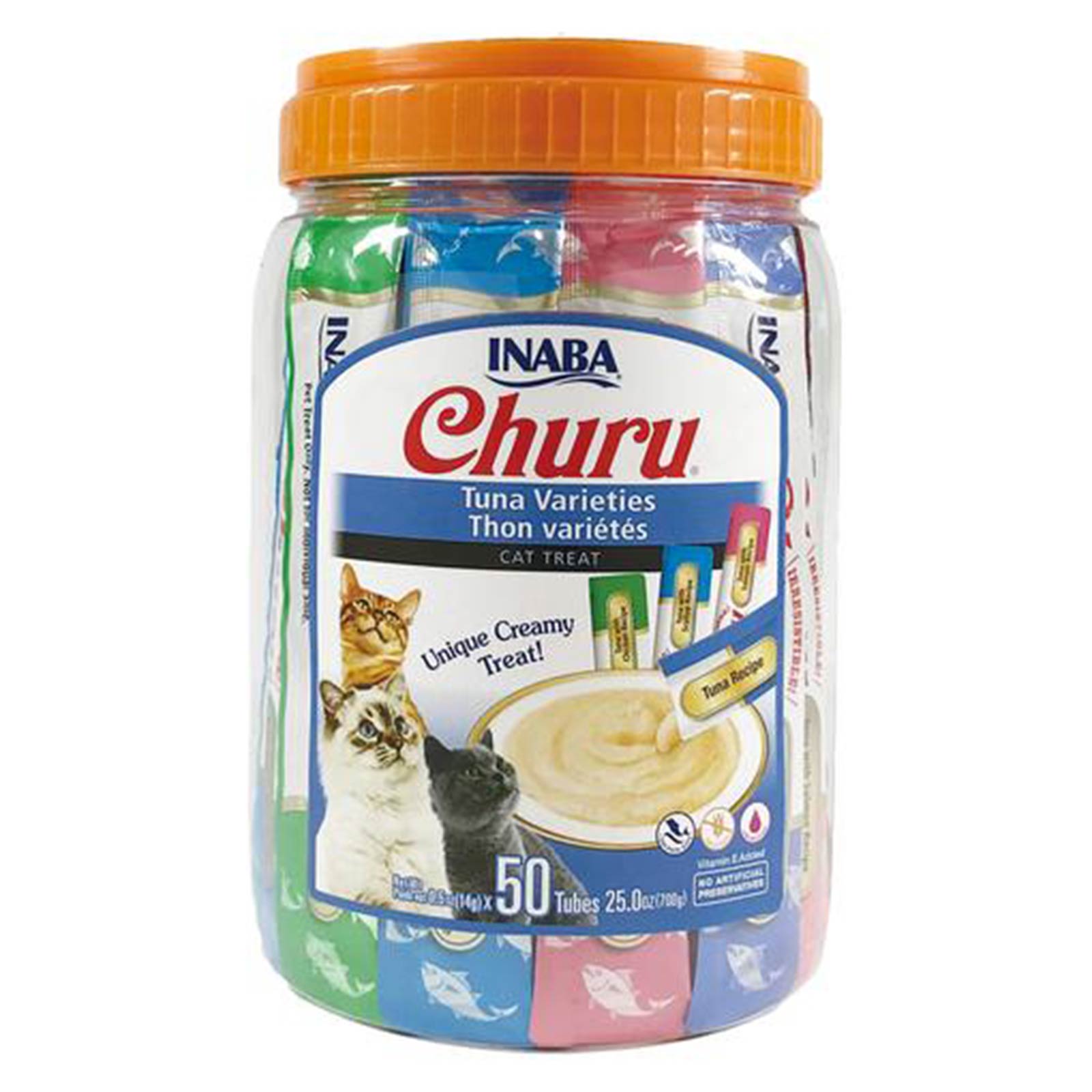 INABA Churu Tuna Varieties 50 Tubes