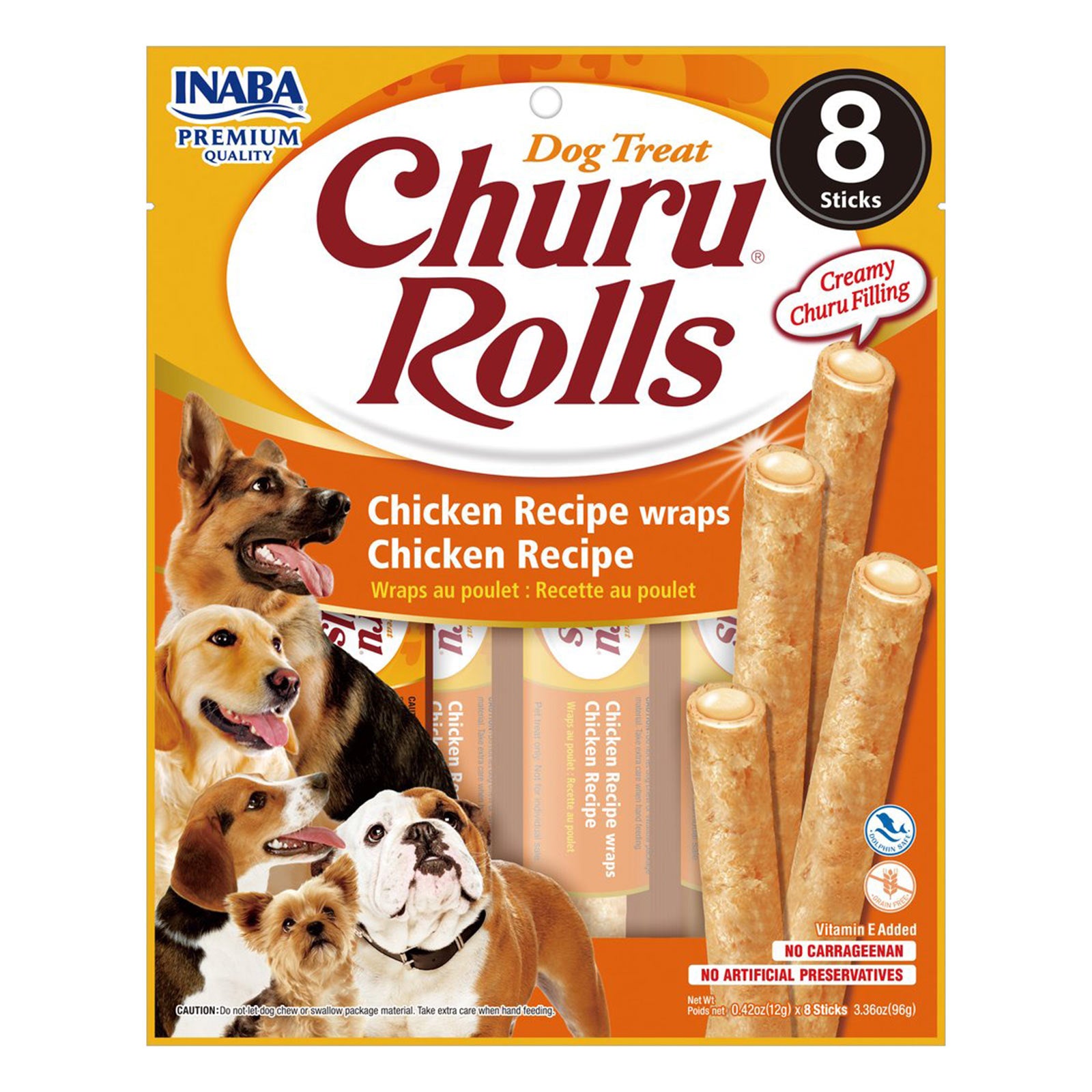 INABA Churu Rolls Chicken Recipe wraps Chicken Recipe