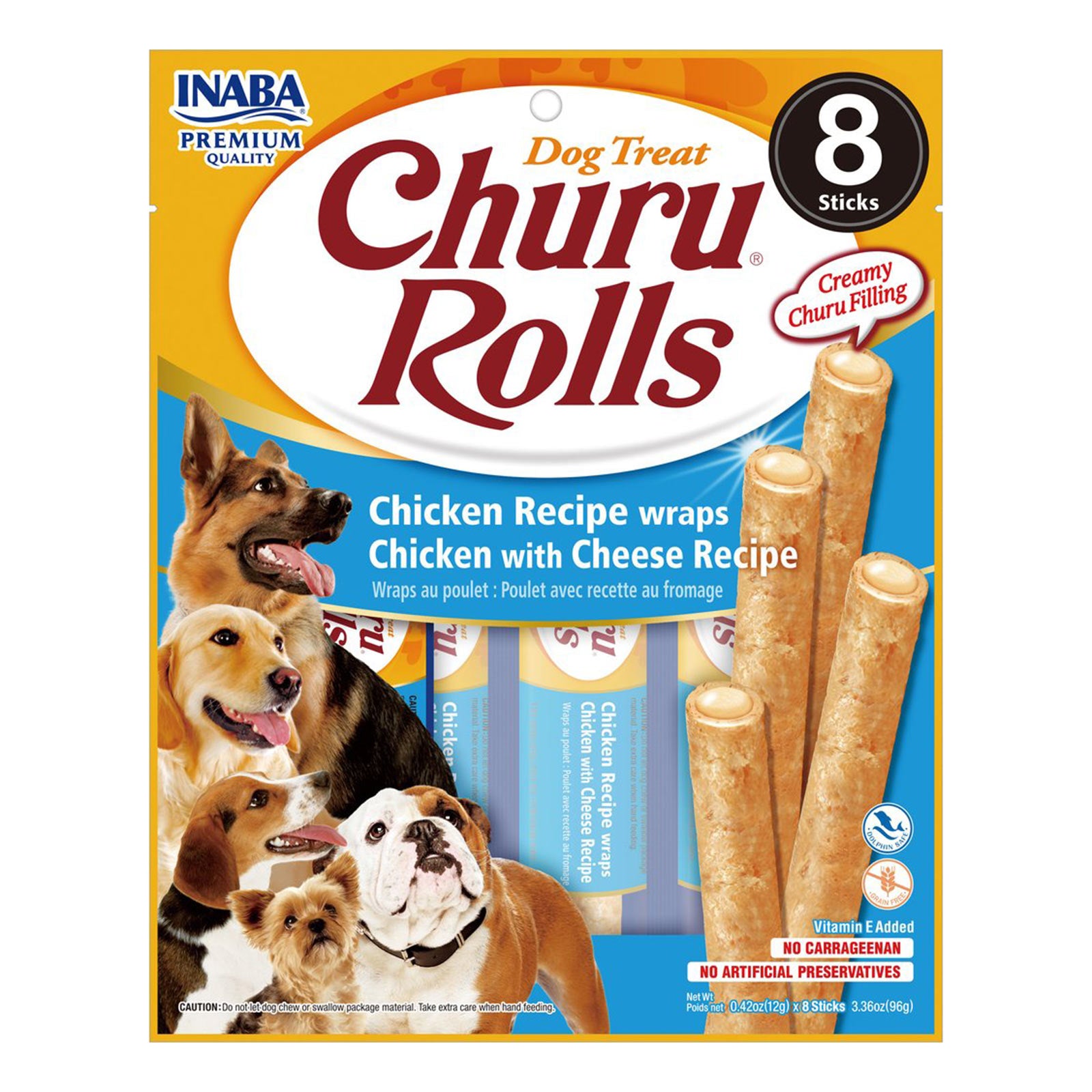 INABA Churu Rolls Chicken Recipe wraps Chicken with Cheese Recipe