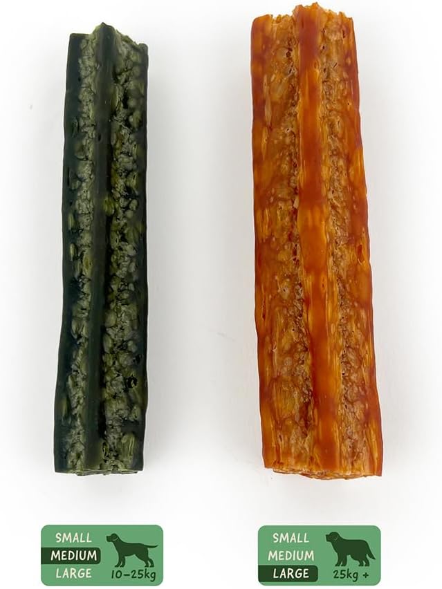 It's Treat Time Dog Denta Sponge Star Sticks Large 6 Pack