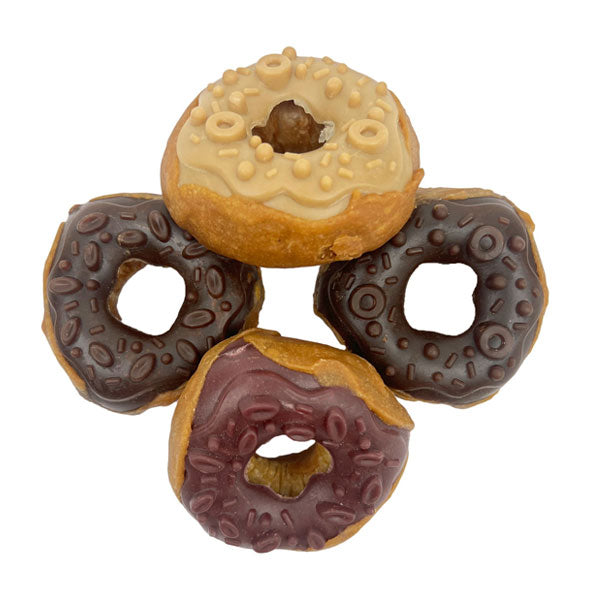It's Treat Time Dog Veggie Donut Delights 4 Pack
