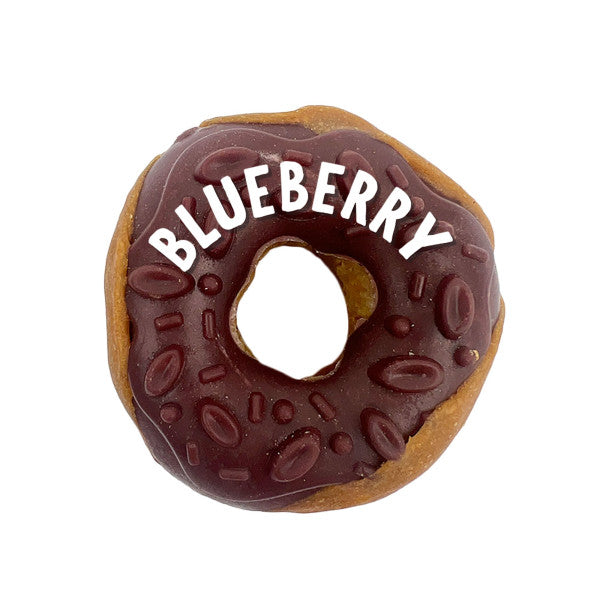 It's Treat Time Dog Veggie Donuts Single