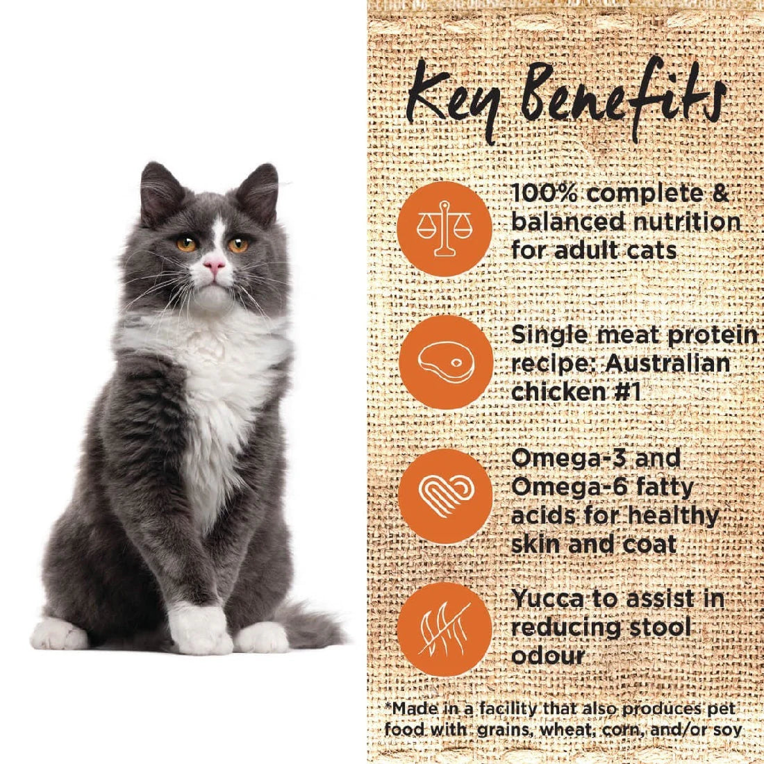 Ivory Coat Adult Cat Chicken With Coconut Oil
