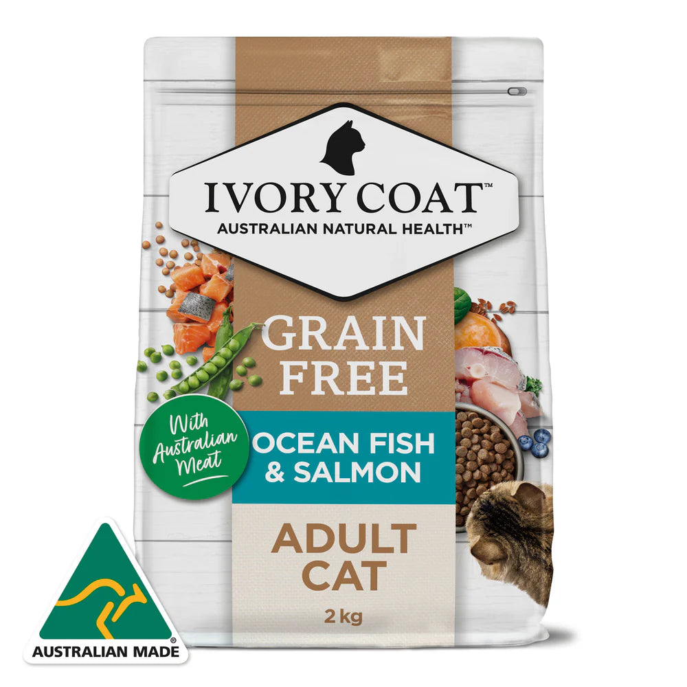 Ivory Coat Adult Cat Oceanfish and Salmon