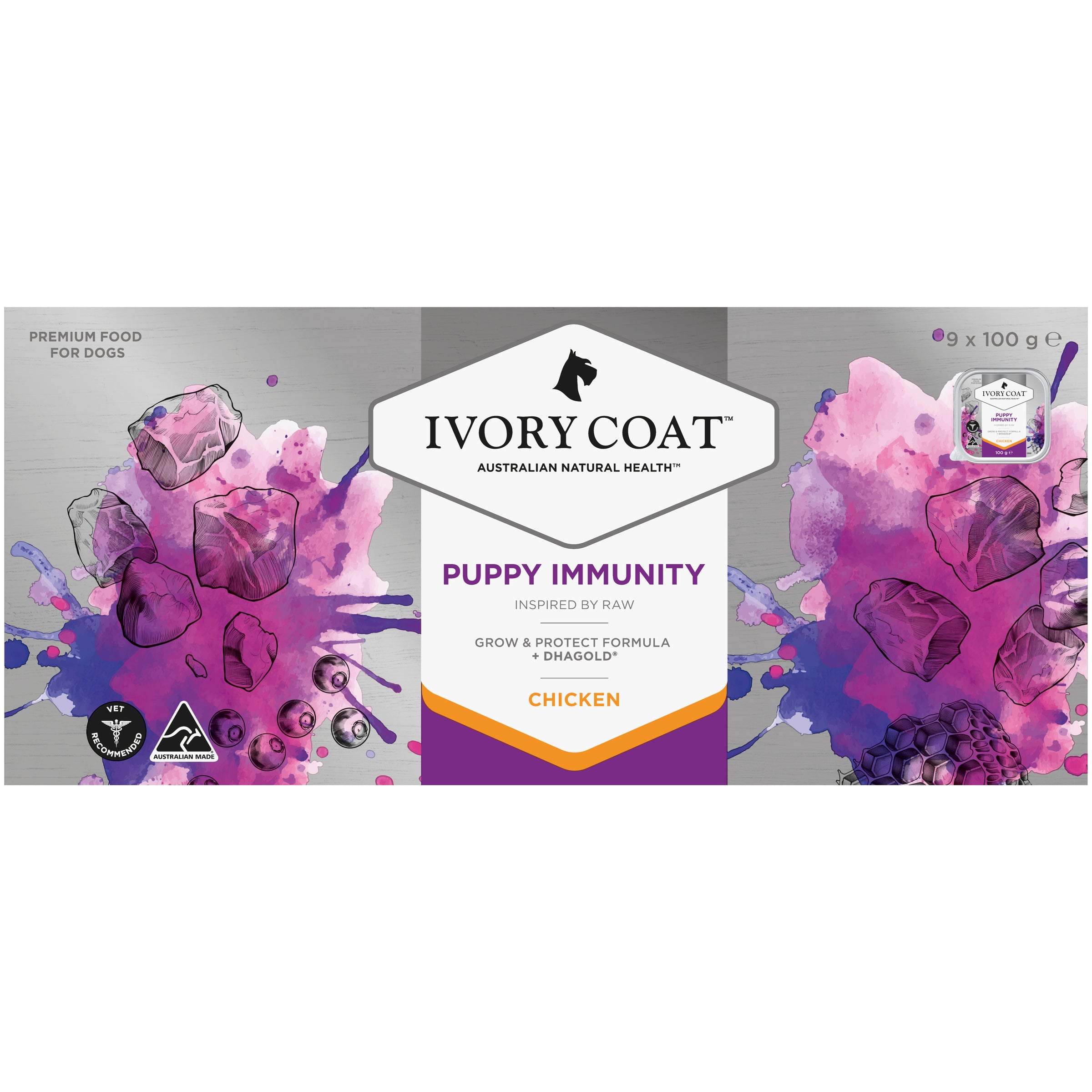Ivory Coat Raw Inspired by Raw Immunity Puppy