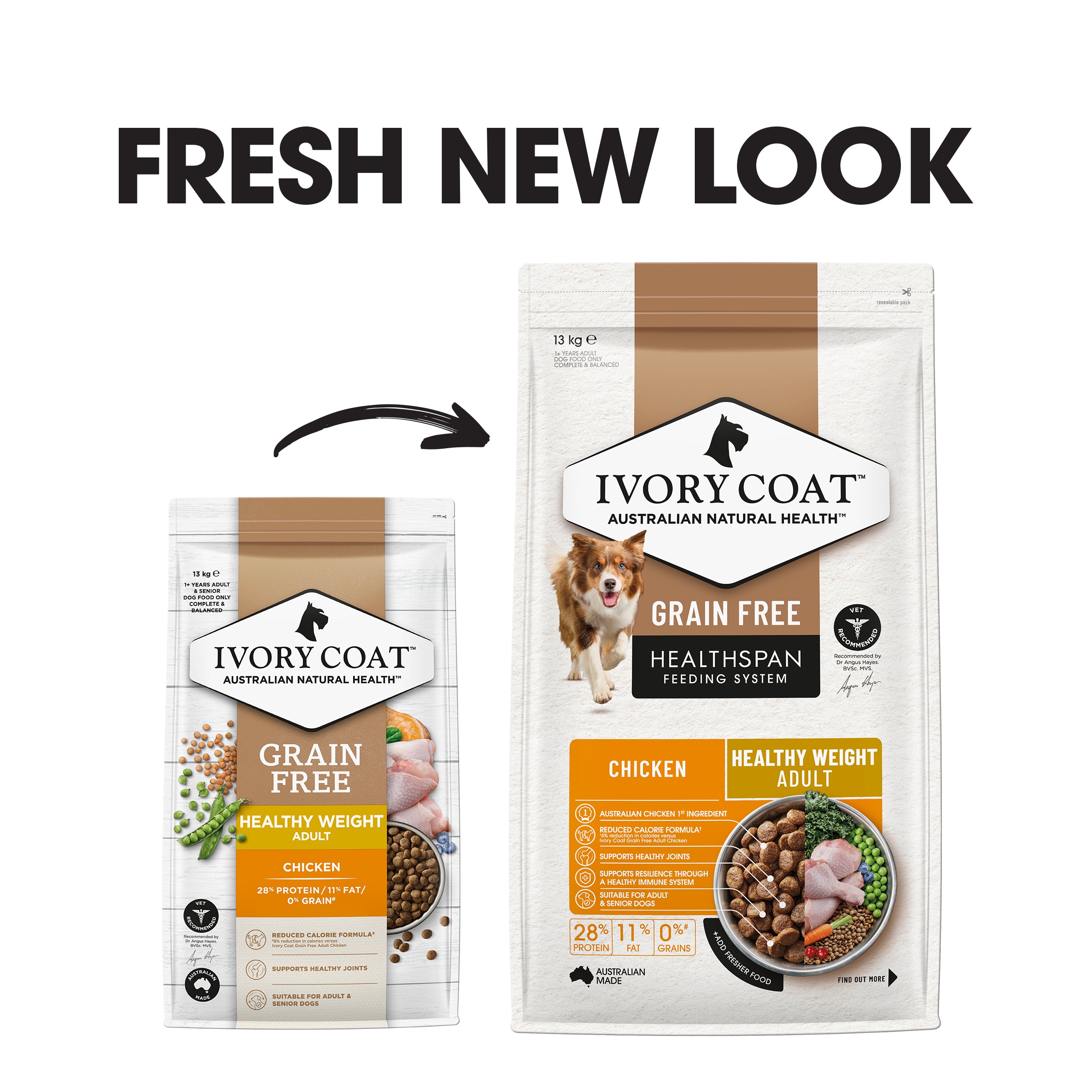 Ivory Coat Healthy Weight Chicken