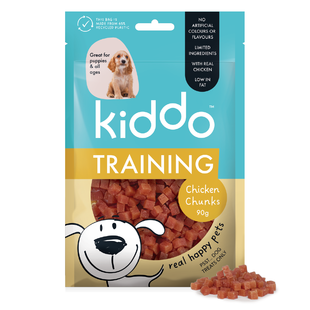 KIDDO Training Soft Chicken Chunks 90g