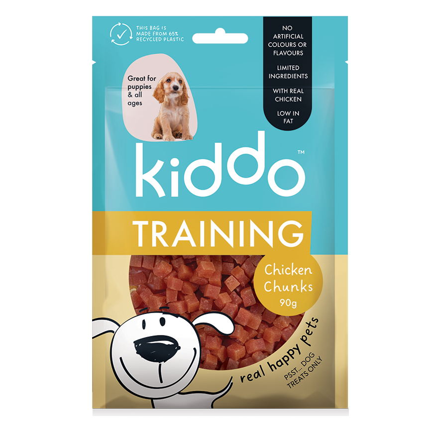 KIDDO Training Soft Chicken Chunks 90g