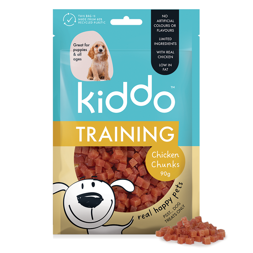 KIDDO Training Soft Chicken Chunks 90g