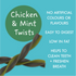 KIDDO Dental Small Chicken & Mint Twists 10pk