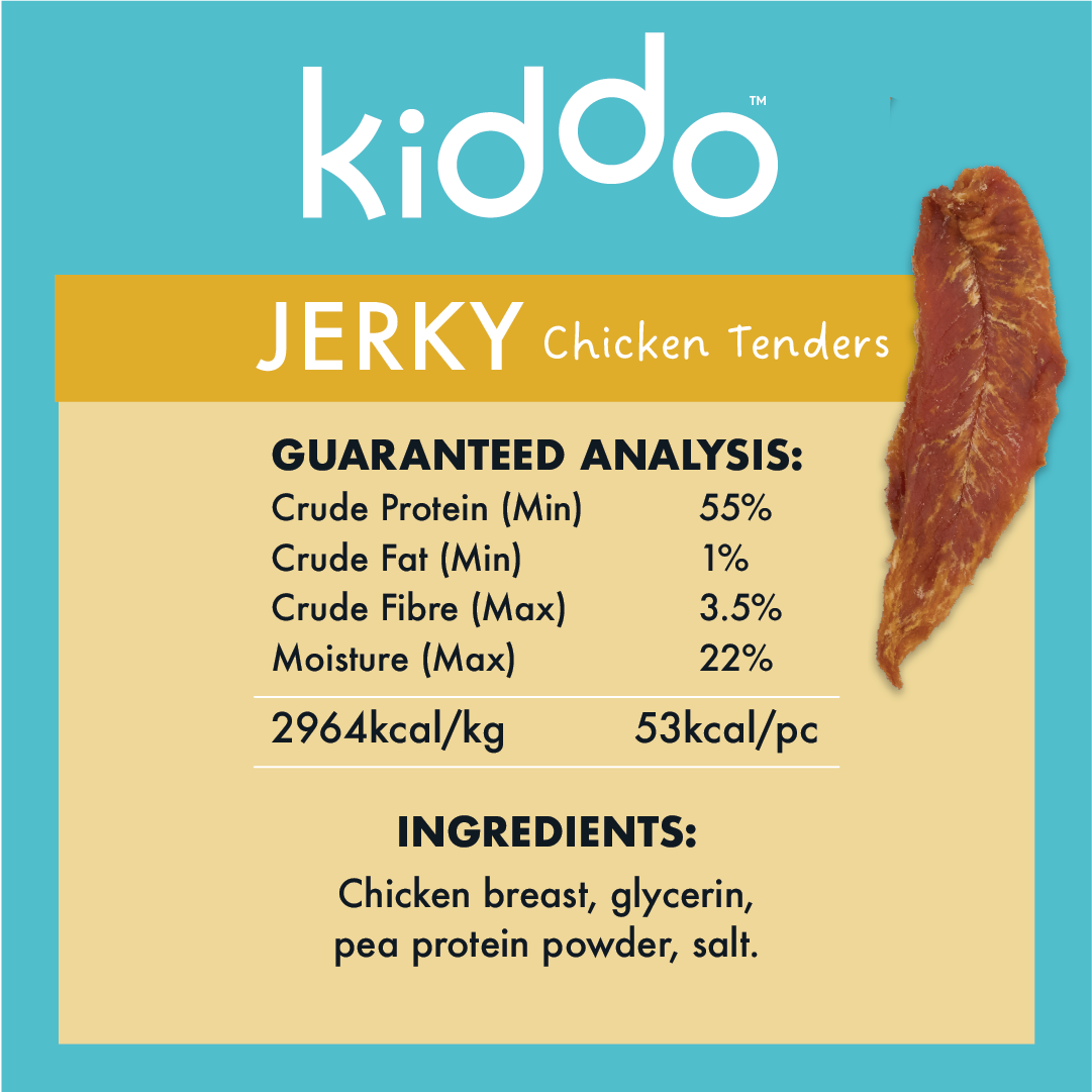 KIDDO Jerky Chicken Tenders 90g