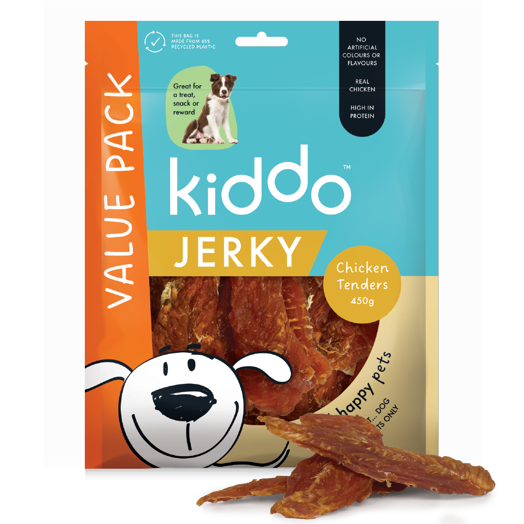 KIDDO Value Jerky Chicken Tenders 450g