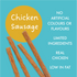 KIDDO Sticks Chicken Sausage 90g