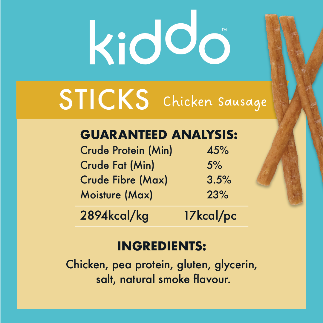 KIDDO Sticks Chicken Sausage 90g