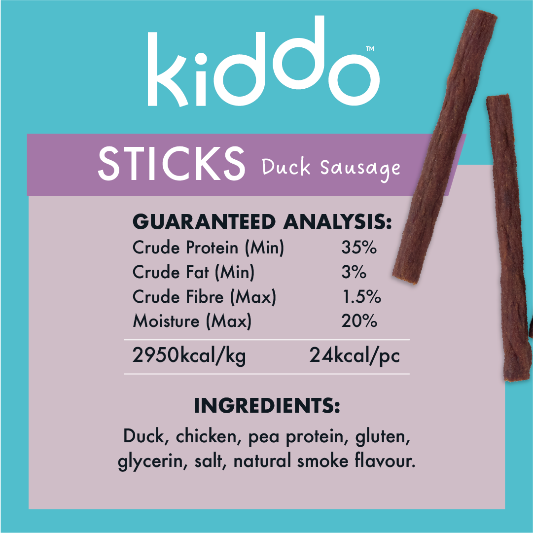KIDDO Sticks Duck Sausage 90g