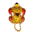 Kong Cozie Tuggz Cheetah Medium Large