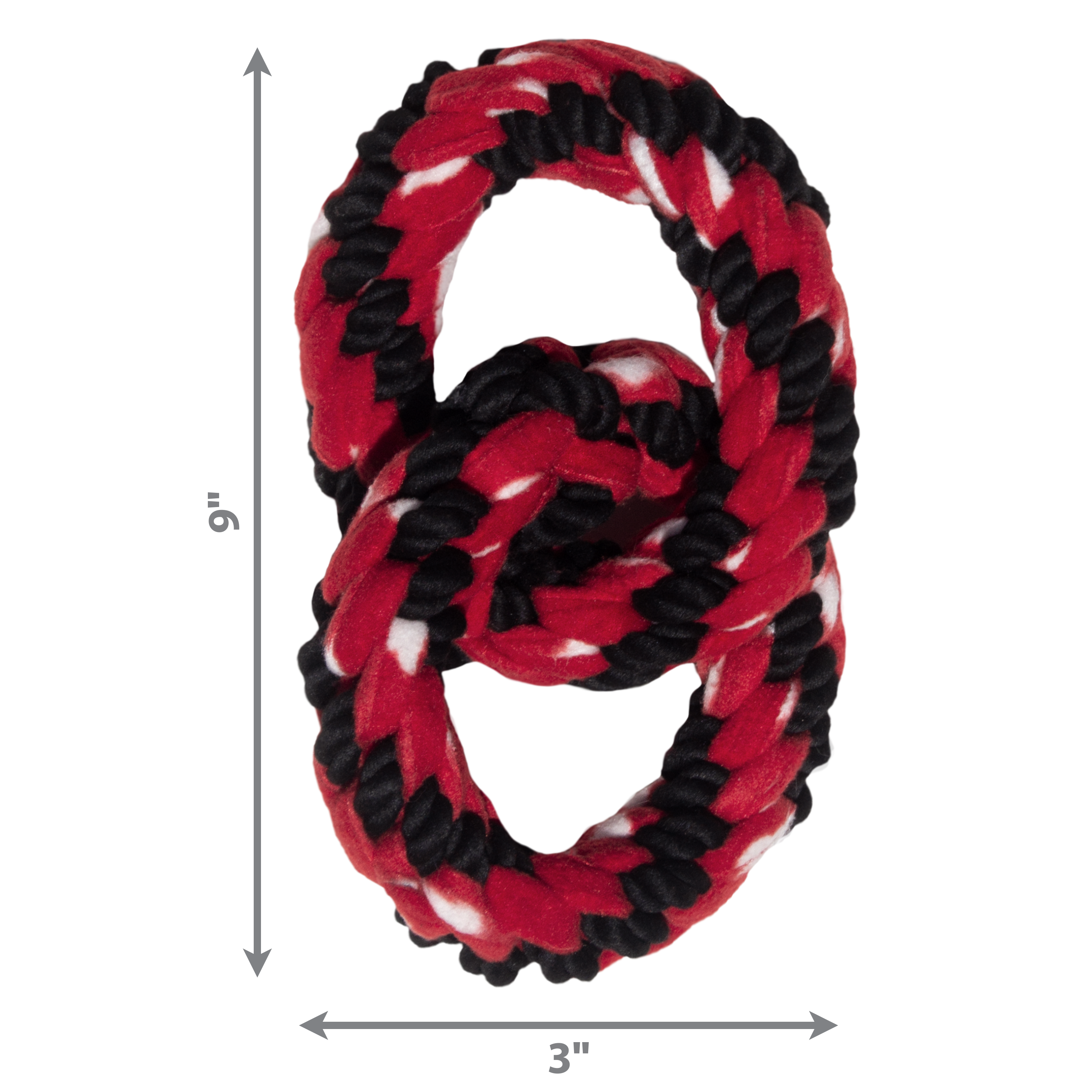 Kong Signature Rope Double Ring Tug