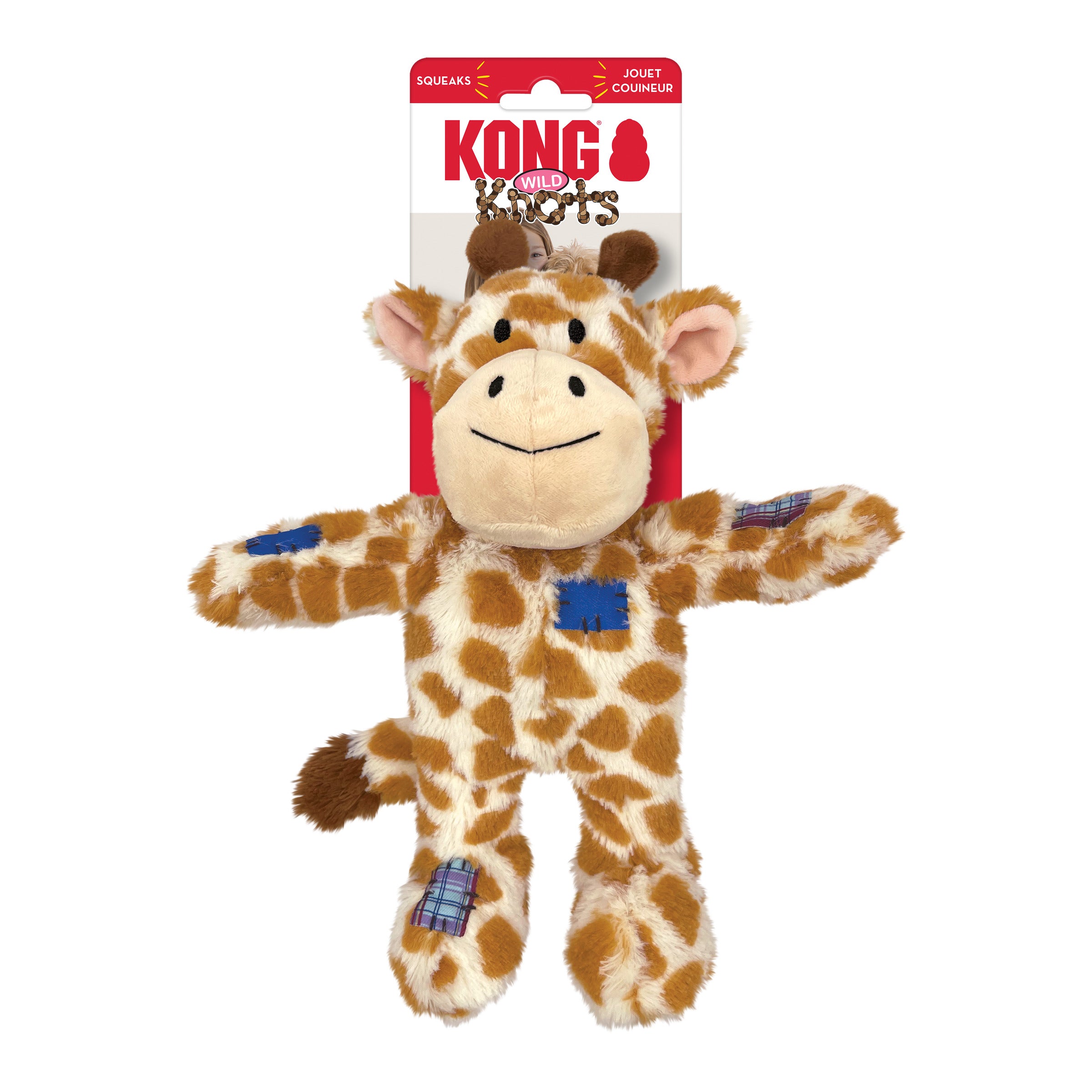 KONG Wild Knots Giraffe Medium Large