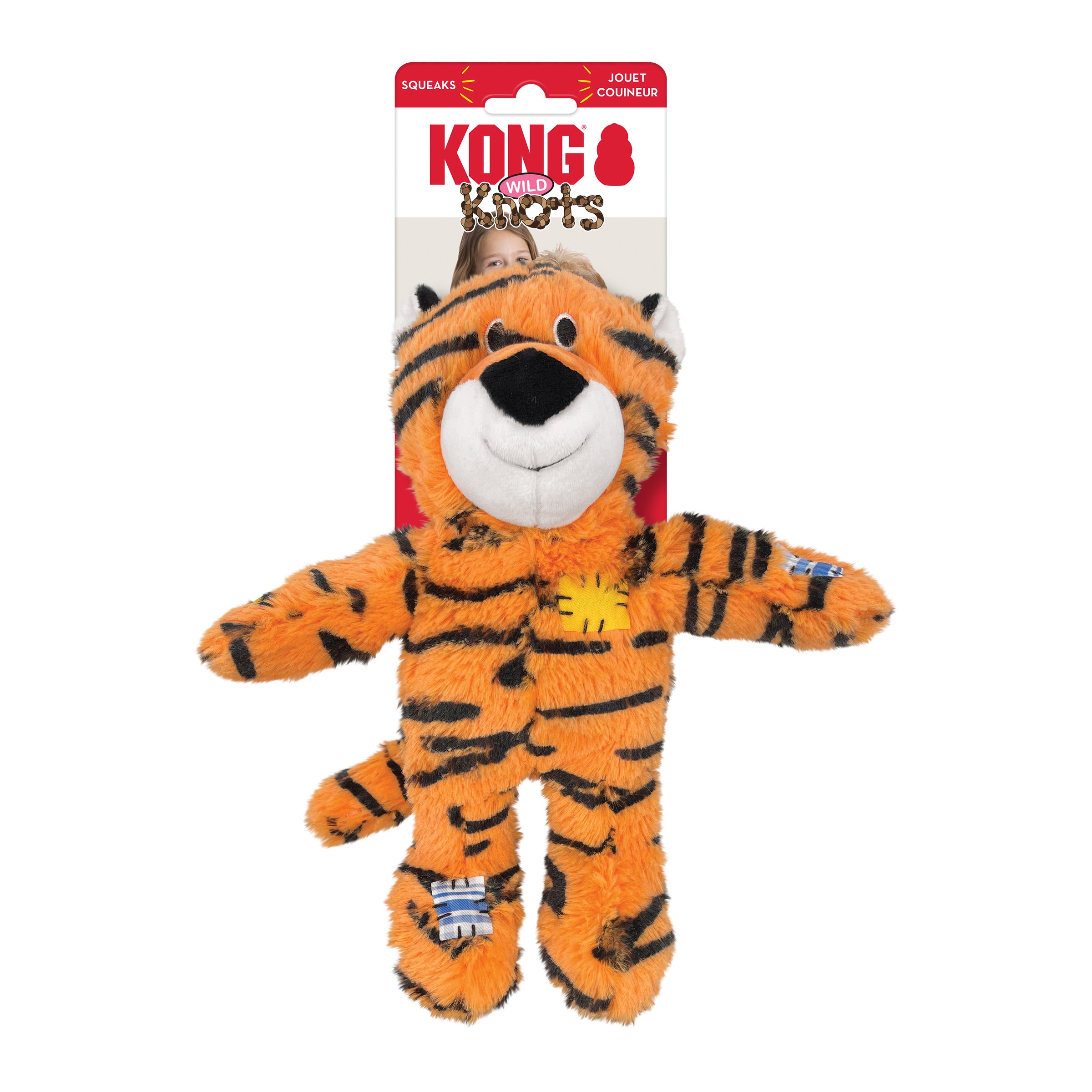 KONG Wild Knots Tiger Medium Large