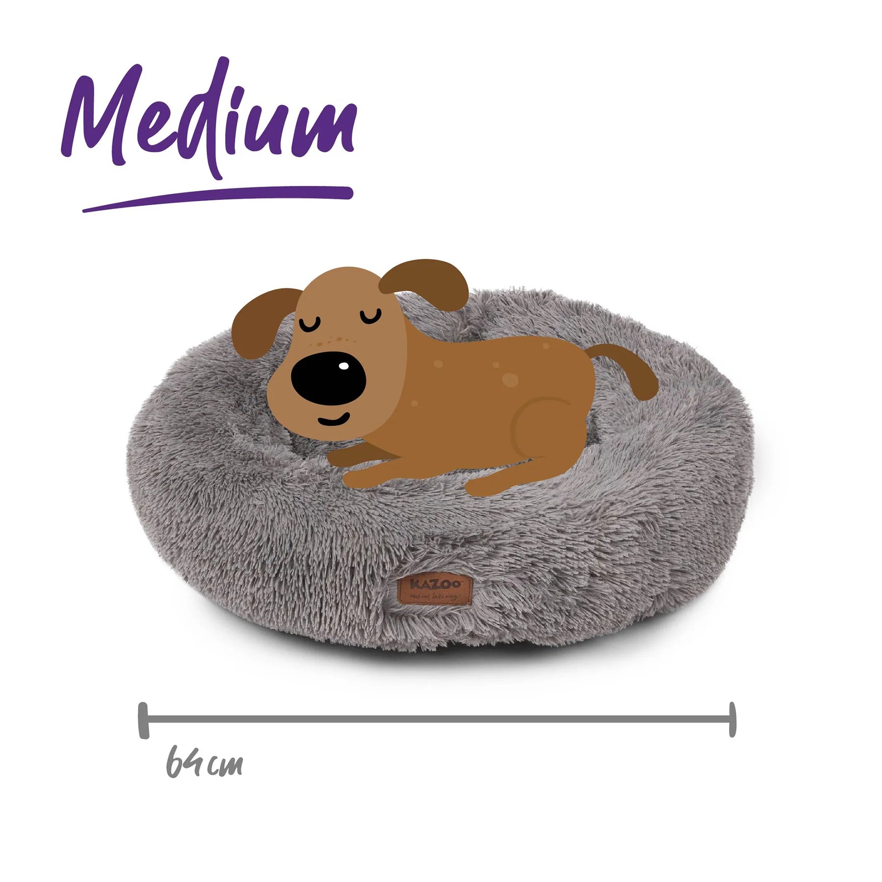 Kazoo Bed Peacock Mud Medium