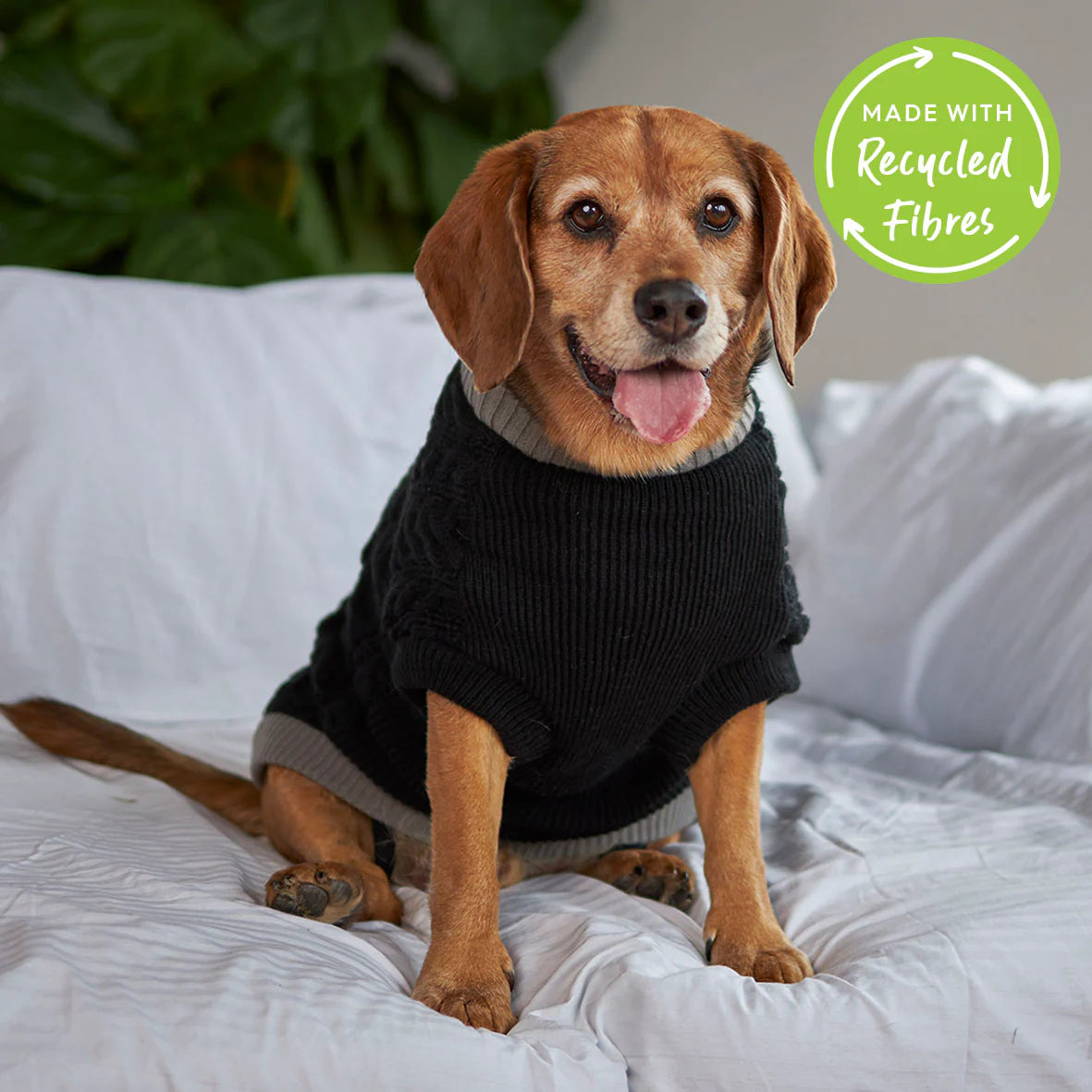Kazoo Black Cable Knit
