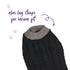 Kazoo Black Cable Knit