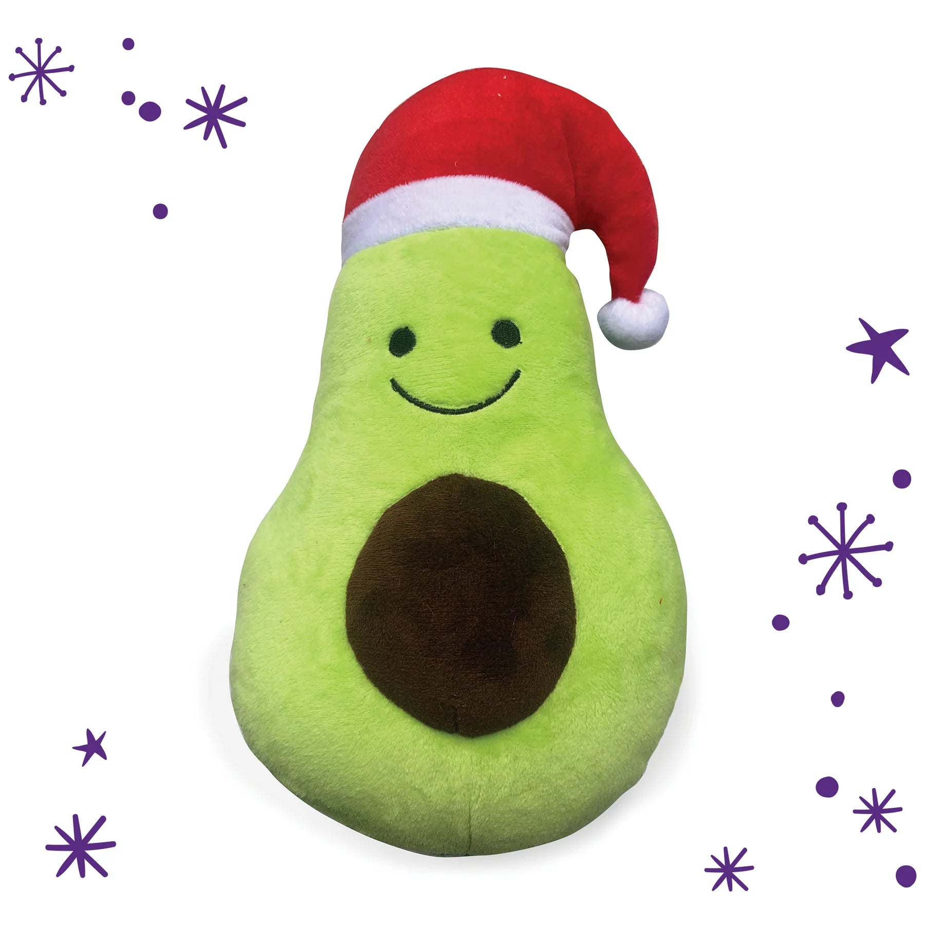 Kazoo Christmas Avocado Plush Medium