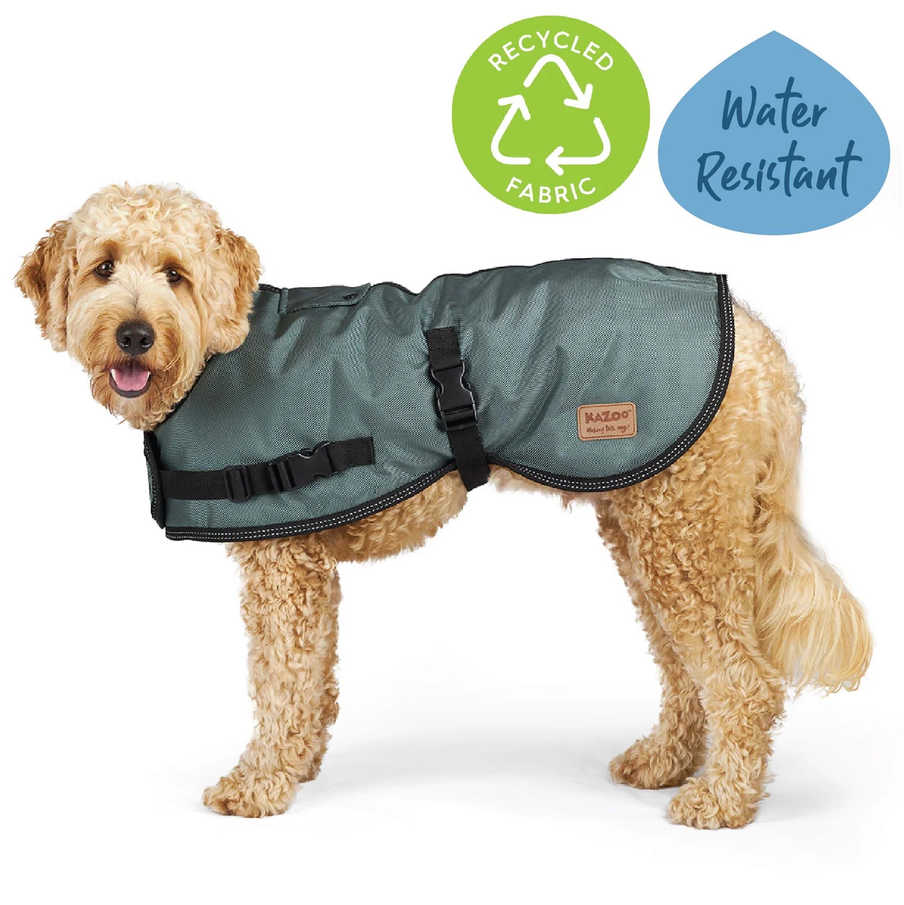 Kazoo Eco Adventure Coat Slate 59.5cm