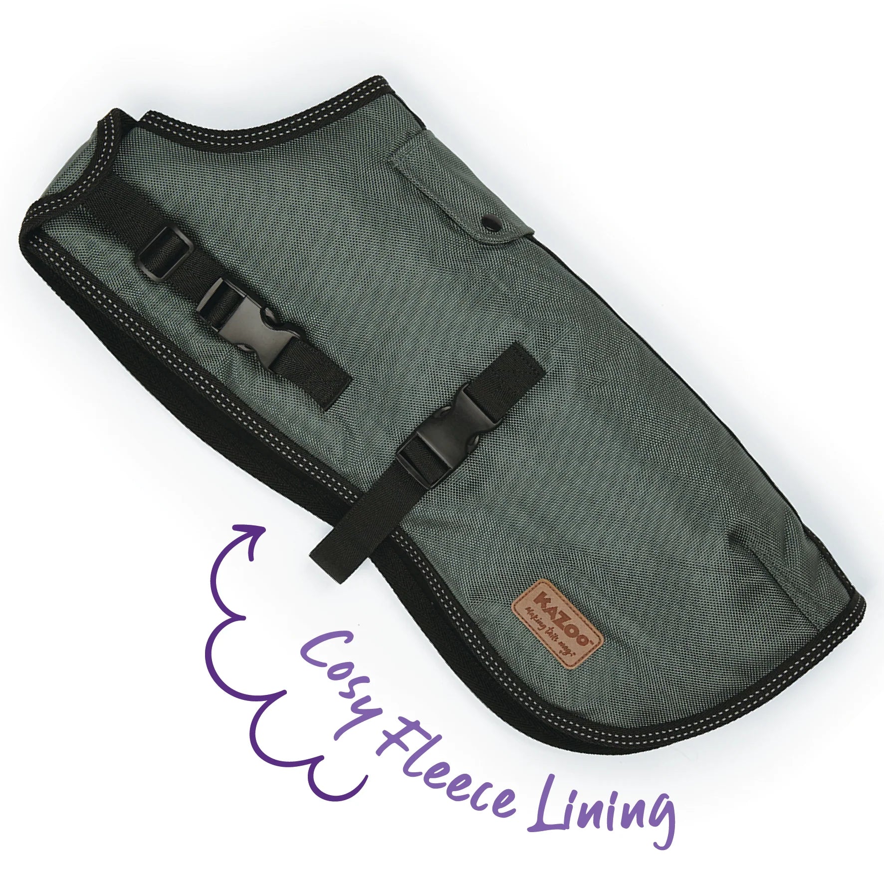 Kazoo Eco Adventure Coat Slate 59.5cm
