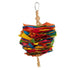Kazoo Foraging Rainbow Cascade Bird Toy