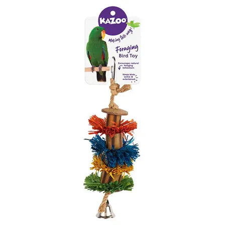 Kazoo Fuzzy Fun Bird Toy – Large