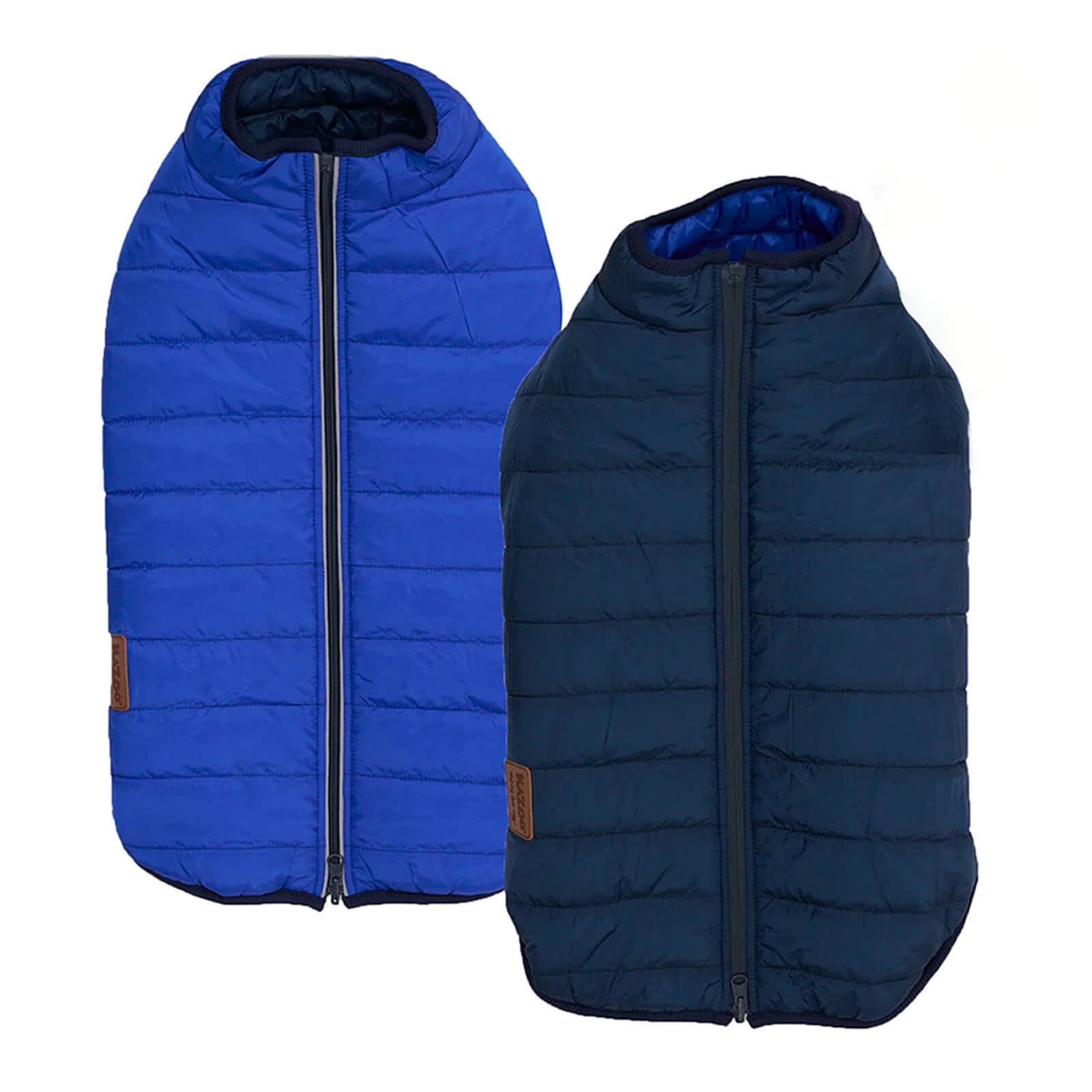 Kazoo Reversible Puffer Jacket Blue Navy 46.5cm