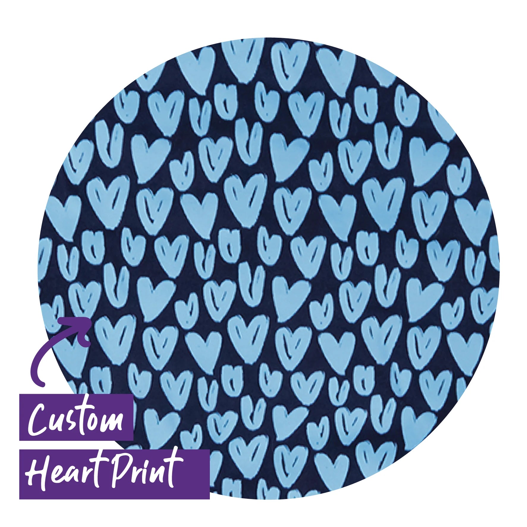 Kazoo Snuggie Blue Love 33.5cm