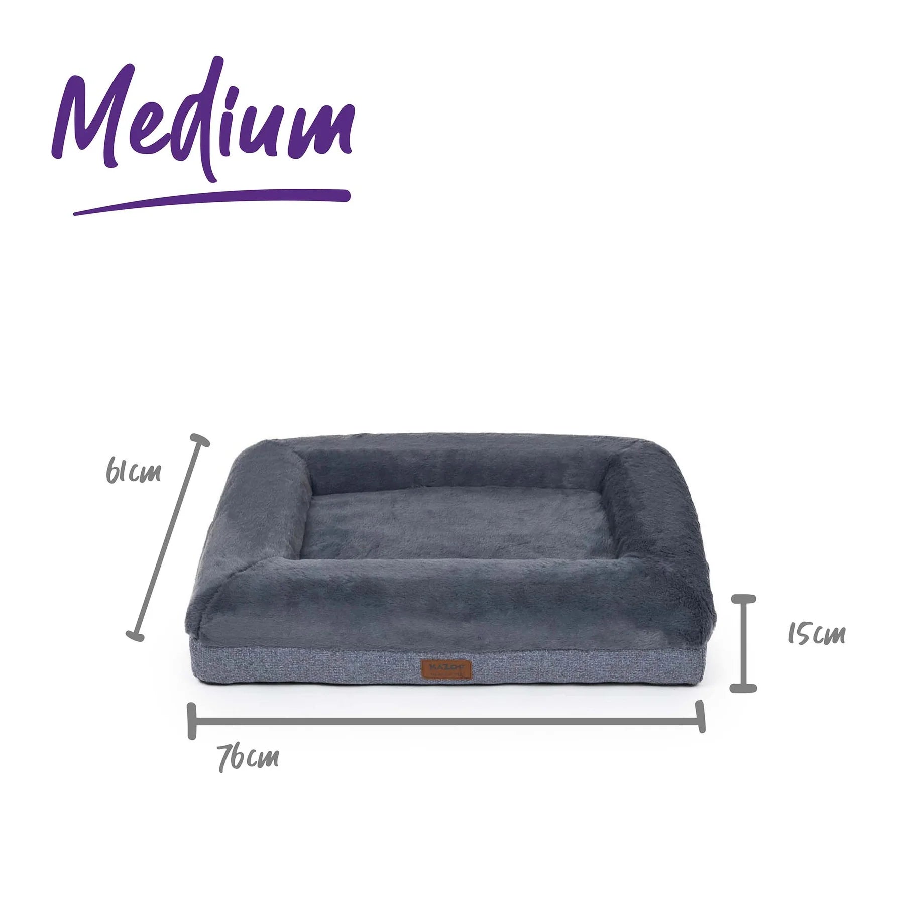 Kazoo Wombat Bed Dusk Medium