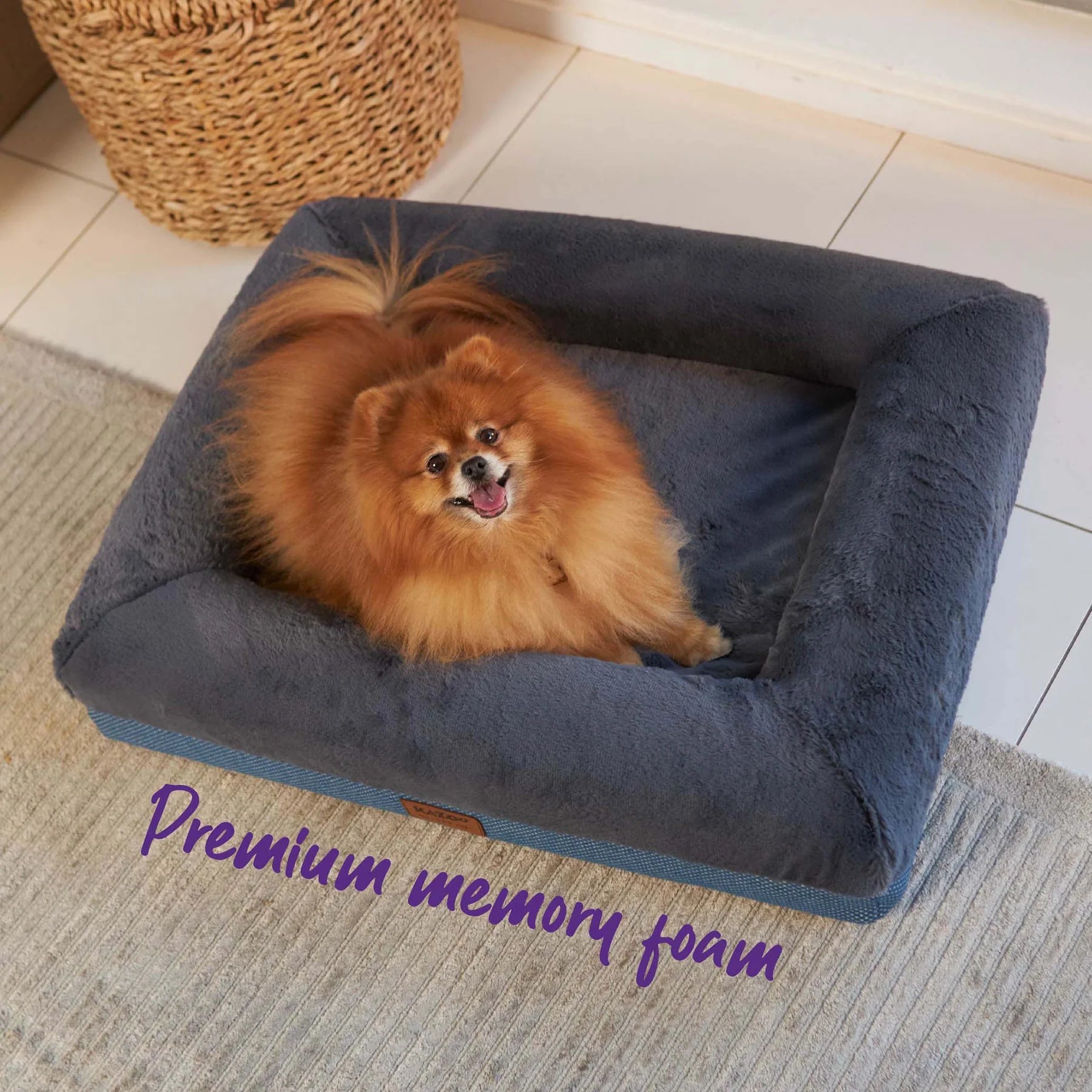 Kazoo Wombat Bed Dusk Medium