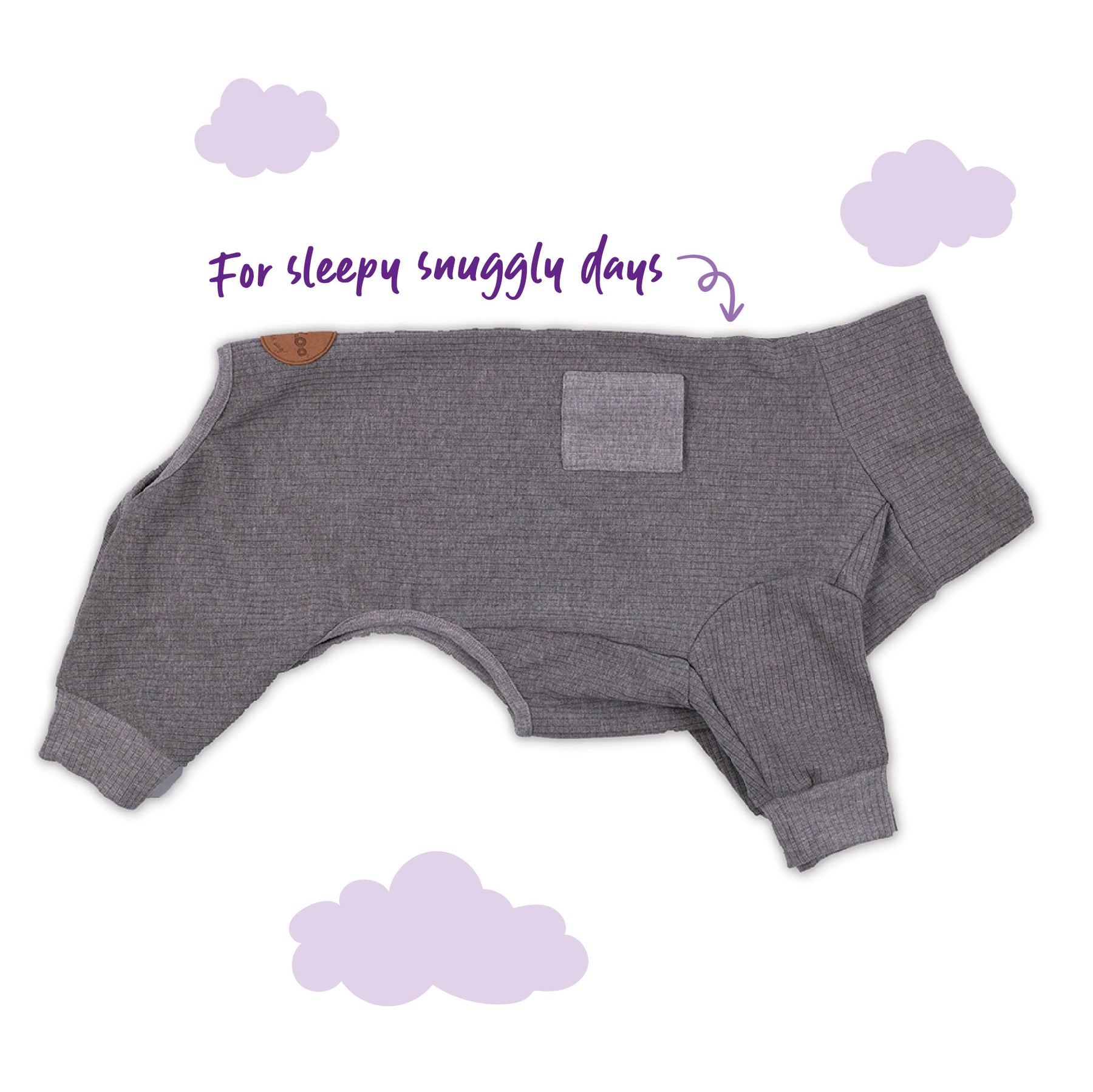 Kazoo Pooch Pajamas Grey