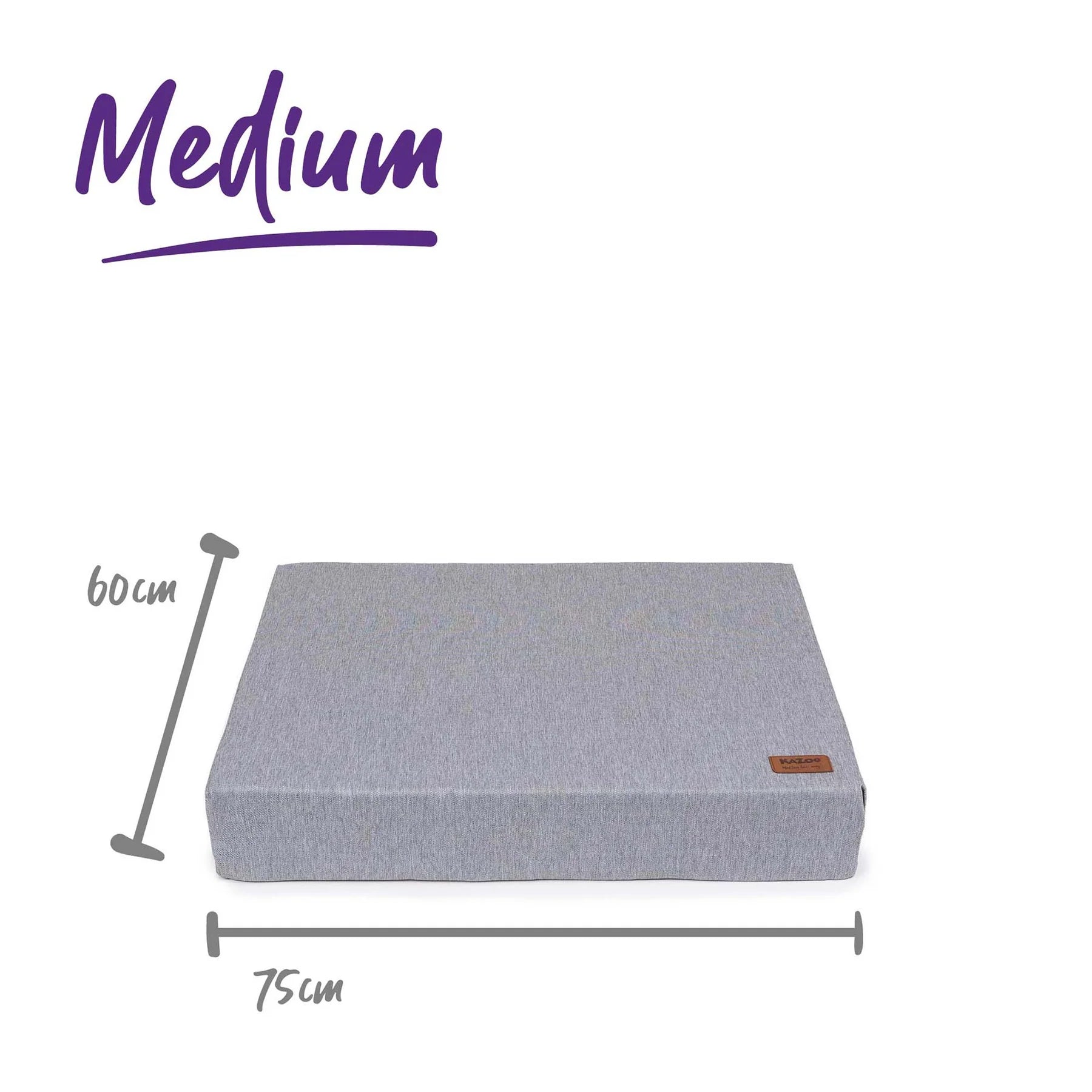 Kazoo Slumber Bed Ash Medium