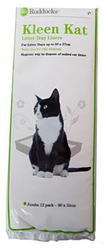 Kleen Kat Litter Tray Liners - Jumbo 90cm X 33cm 12pk